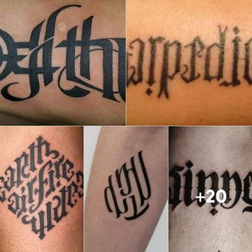 what is an ambigram tattoo