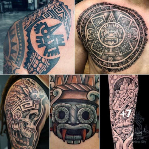 Aztec Tattoos with Their Meanings