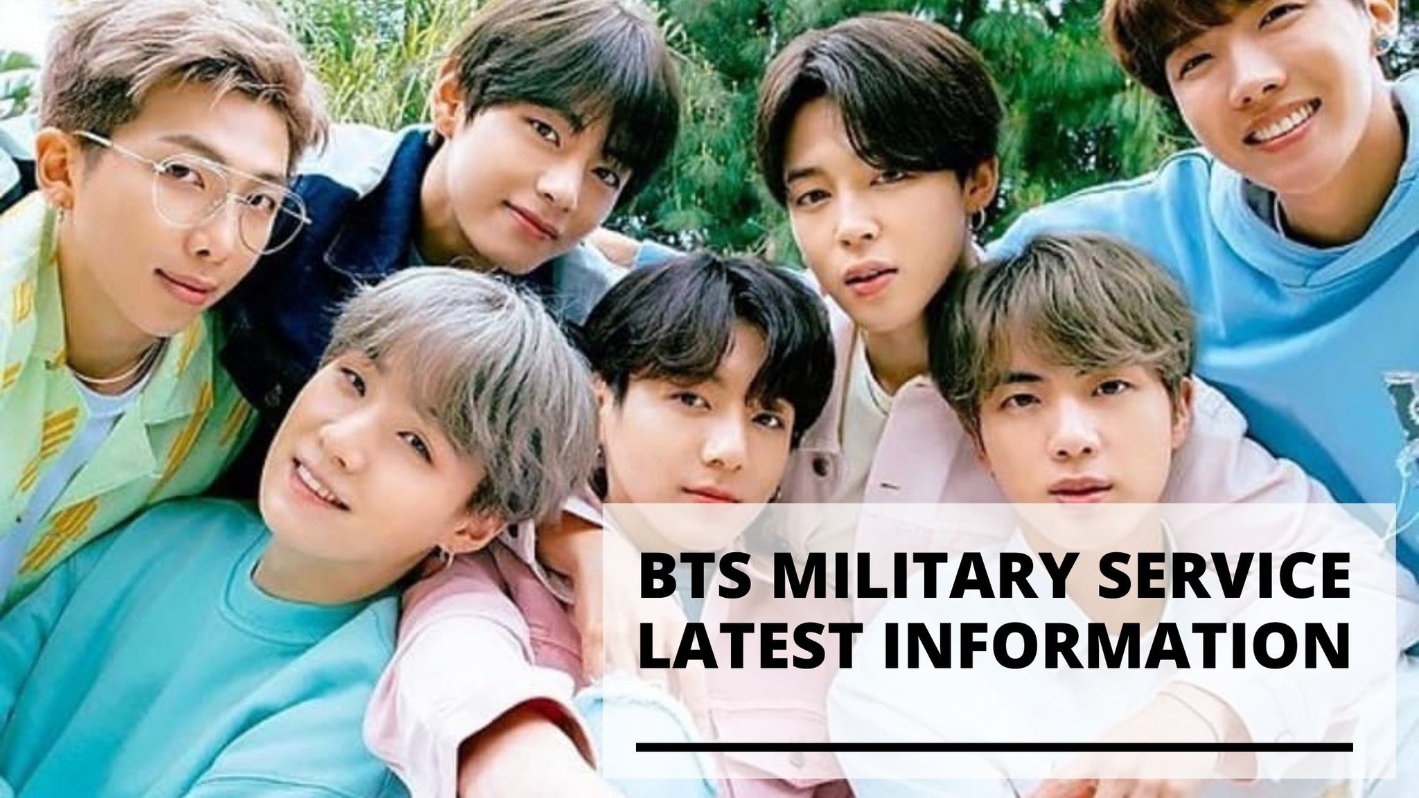 BTS Military Service Latest Information