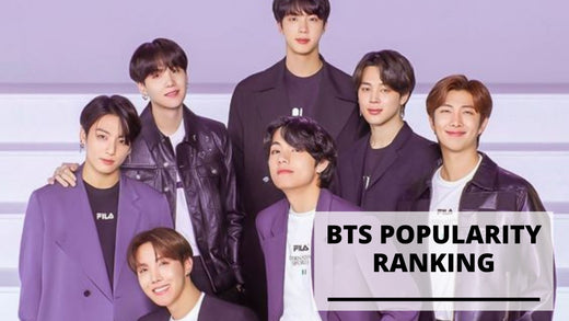 BTS Popularity Ranking