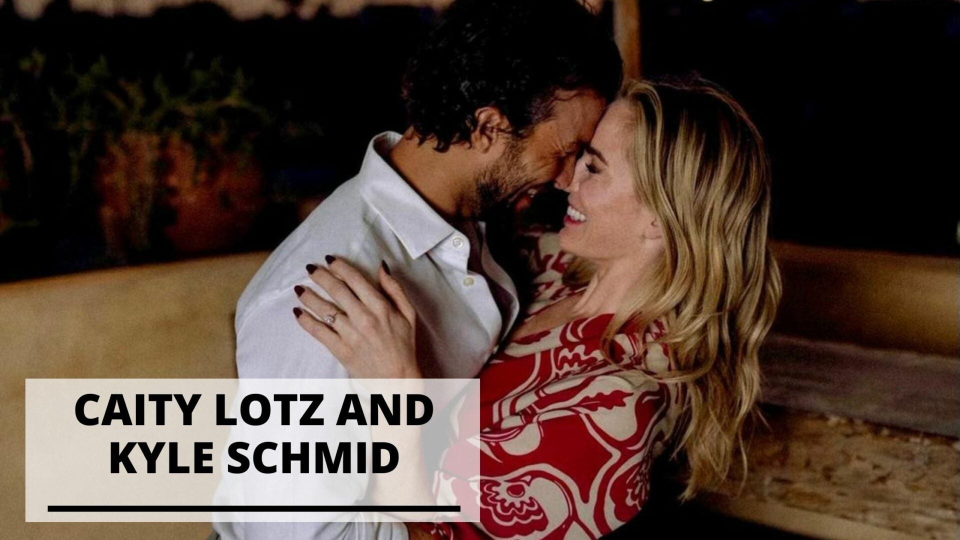 Best Pics of Caity Lotz and Kyle Schmid