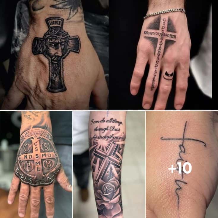 Cross Tattoo on Hand Meaning