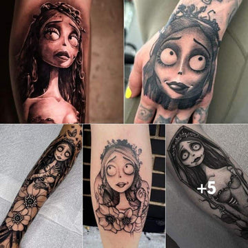 Emily from Corpse Bride tattoo