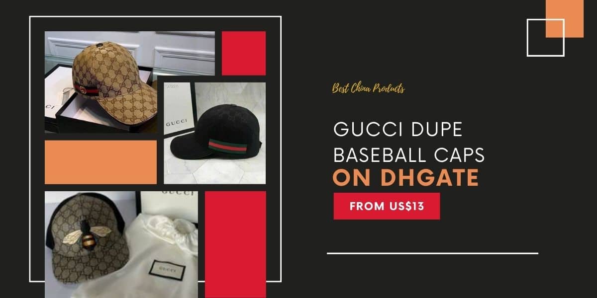 Gucci Dupe Baseball Caps On DHgate