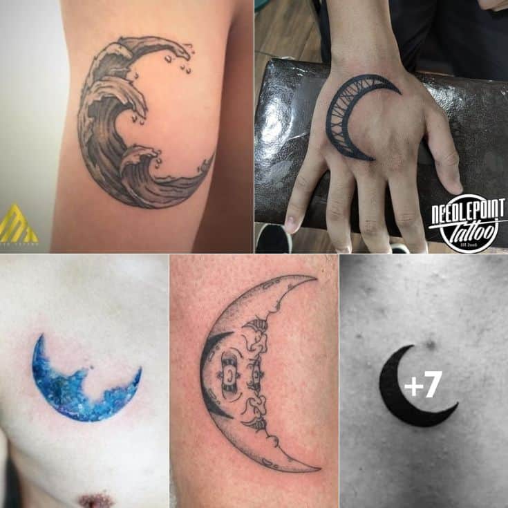 Half Moon Tattoo Meaning for Guys