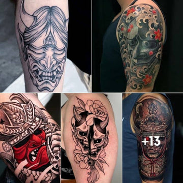 Japanese Mask Tattoo Ideas