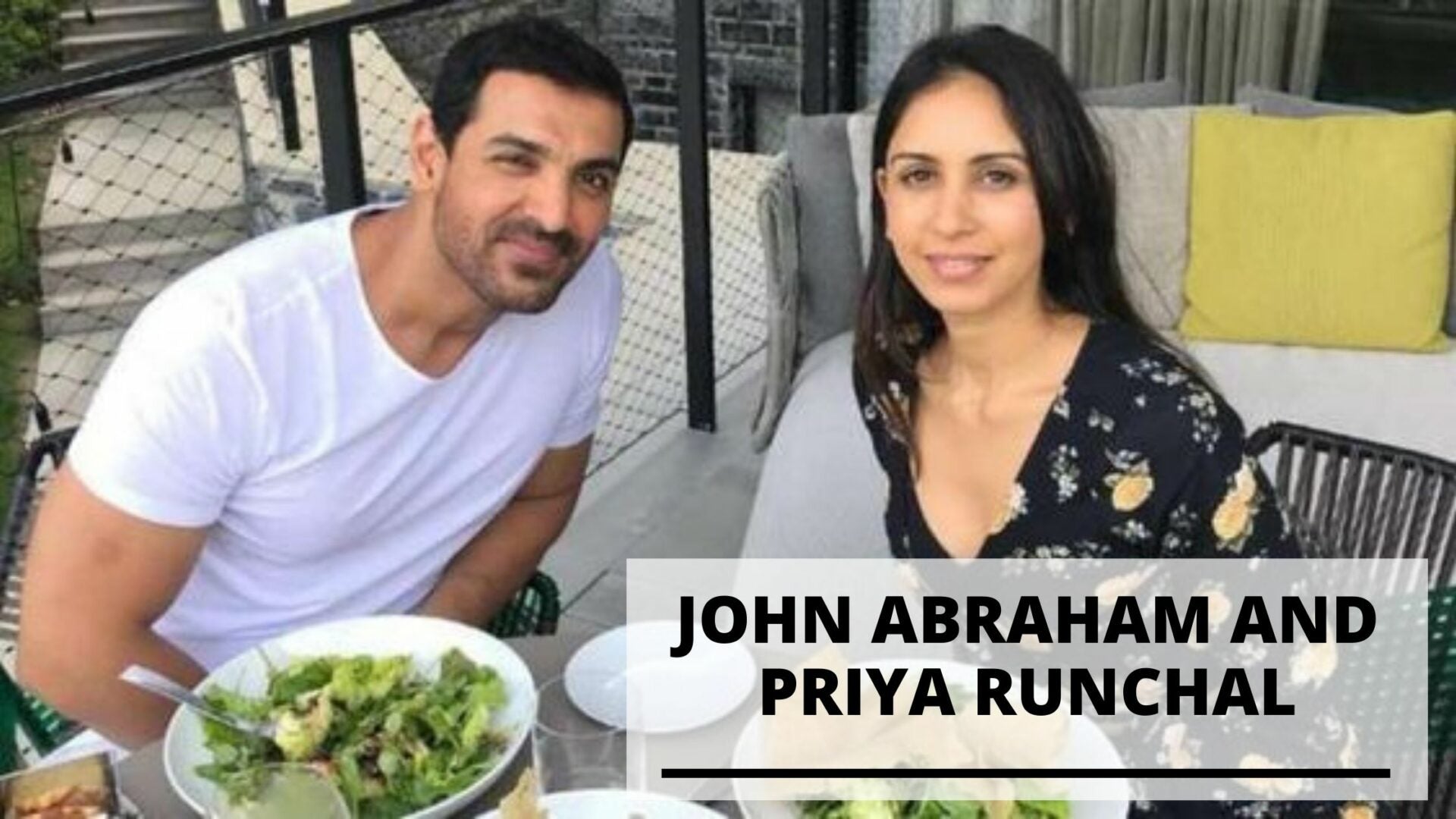 Best Pics of John Abraham and Wife