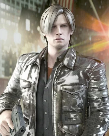 Leon S Kennedy haircut