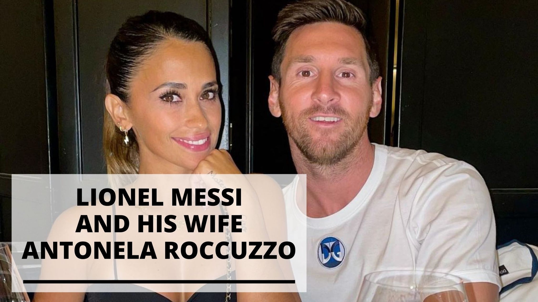 Info & Pics of Lionel Messi with His Wife and Children