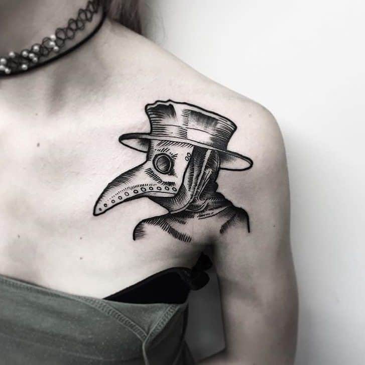 Plague Doctor Tattoo