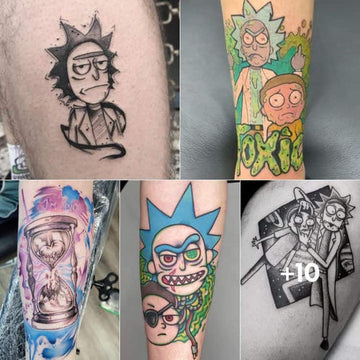 Rick from Rick and Morty tattoo ideas