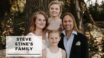 Top 10 Pics Of Steve Stine With His Wife & Children