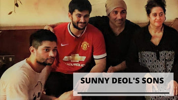 Rare Pics of Sunny Deol with His Wife