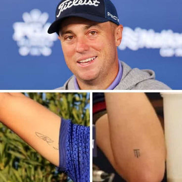 Tattoos of Justin Thomas