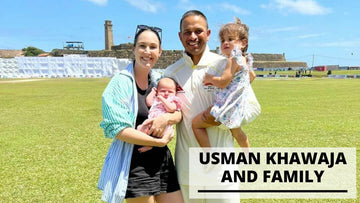 10 Best Photos of Usman Khawaja with His Wife and Children