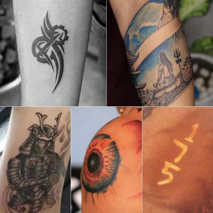 Virat Kohli Tattoos