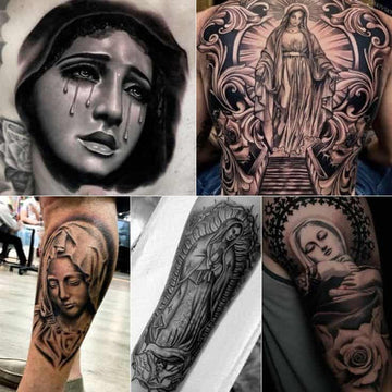 Virgin Mary Tattoo