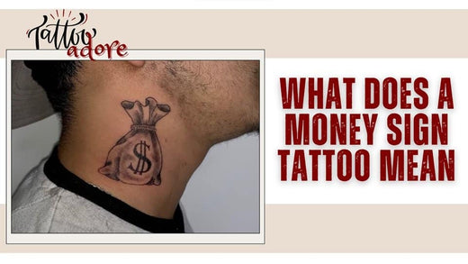 Money Sign Tattoo