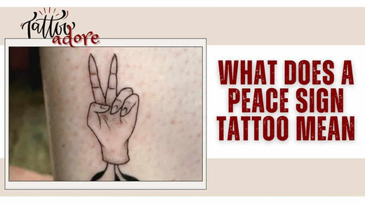 Peace Sign Tattoo