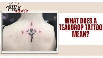 teardrop tattoo