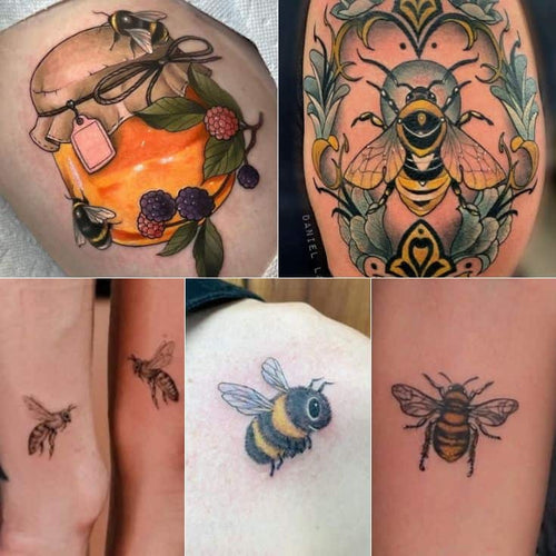 Tattoo of a Bee