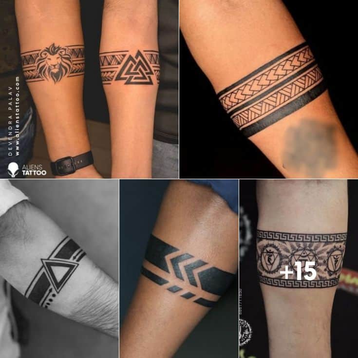 Meaning of the Black Band on Arm Tattoo