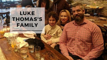 8 Rare Pictures Of Luke Thomas's Wife & Family