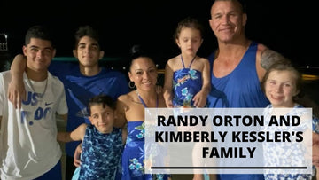 Photos of Randy Orton with Wife and Children