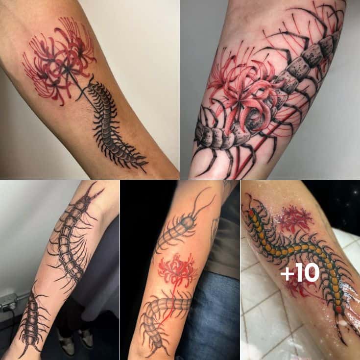 Tokyo Ghoul Centipede Tattoo