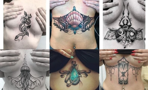 underboob tattoo designs