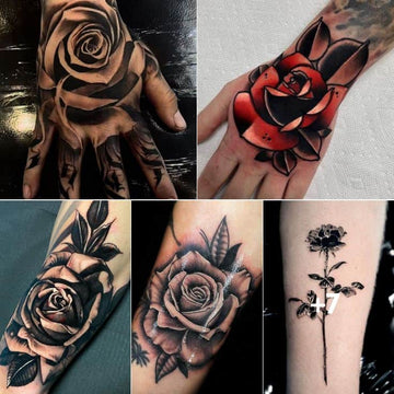 what does a black rose tattoo mean